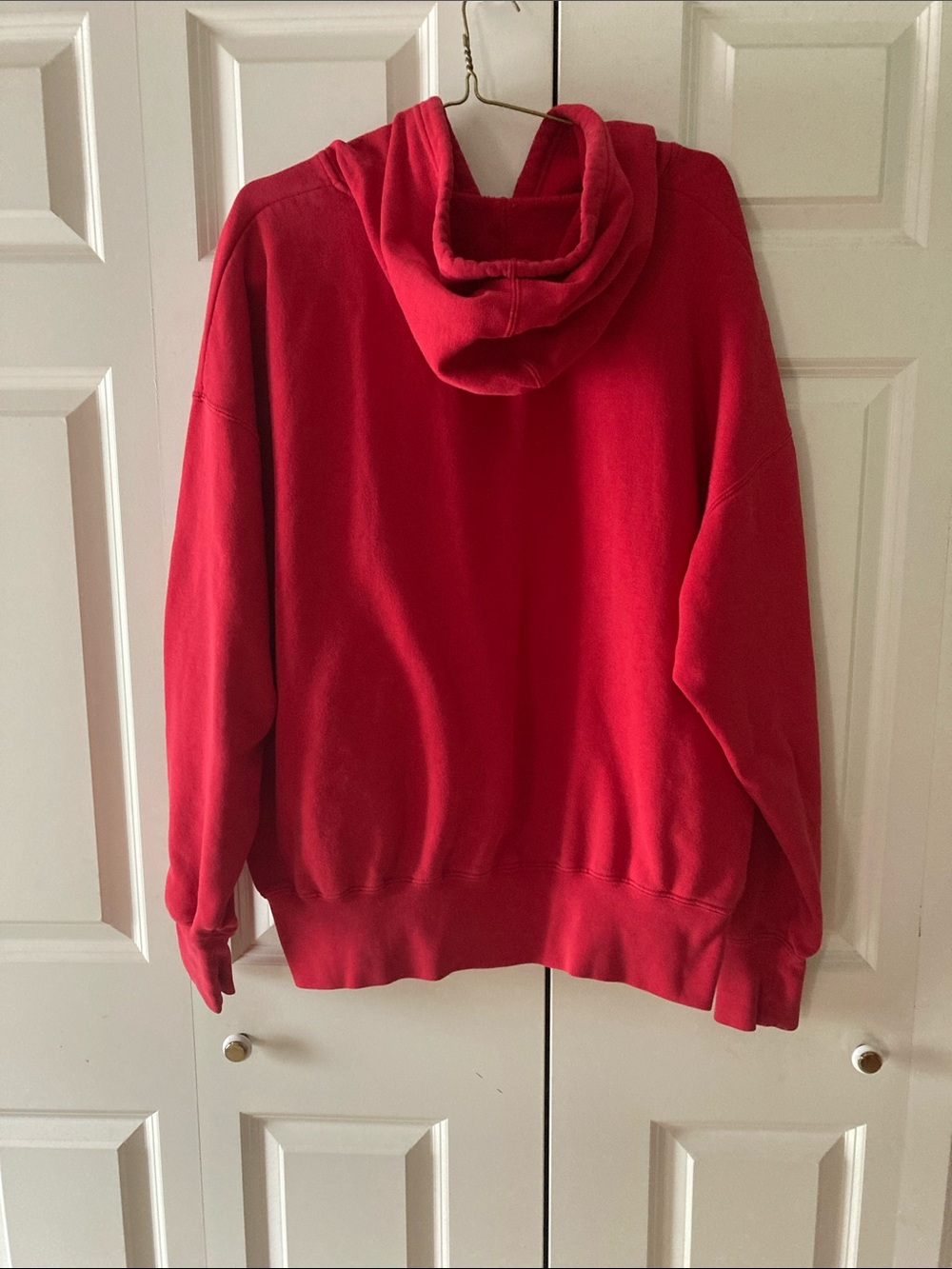 Majestic Georgia red hooded sweatshirt - Picture 2 of 8